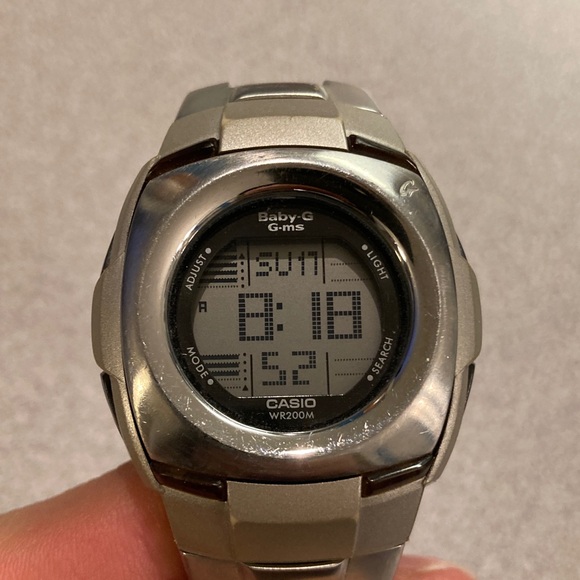 Casio Baby G G-ms digital watch, working battery. Light works, MSG-170D. - Picture 9 of 11